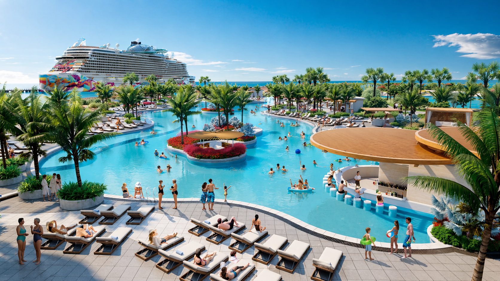 Norwegian Cruise Line rinnova il sogno caraibico: il futuro di Great Stirrup Cay